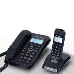 모토로라 2.4GHz 디지털 유무선전화기 SC-250A [ CID기능(수신40/발신10) / 응답안내메세지3분/자동응답기60분 녹음 / 원격지녹음내용확인가능 ]