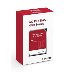 웨스턴디지털 WD Red Plus 4TB WD40EFPX NAS 하드디스크 (5,400RPM/256MB/CMR)