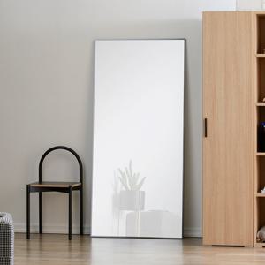 장인가구 [비밀특가] 컬렉 와이드 스탠드 전신거울 800