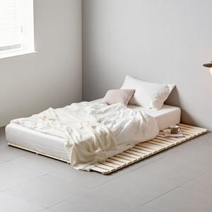 장인가구 [비밀특가] 필링 접이식 원목 침대프레임 매트리스깔판S