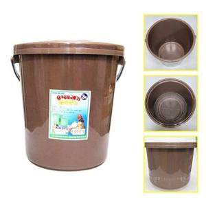 엄지척 배수홈 음식물쓰레기통 3호 냄새차단 음쓰수거통