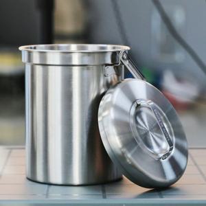 엄지척 스텐 미니 음식물 쓰레기통 3L