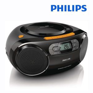 필립스 [중급] 라디오 카세트 CD 플레이어 AZ388