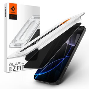 슈피겐 아이폰16 프로 저반사 프라이버시 강화유리 글라스tR 이지핏 AR 프라이버시