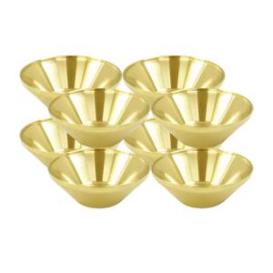 한국복진 한국복진 티타늄코팅 이중구조 스텐레스 우동 면기 (20cm X8개) 면그릇