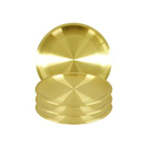 한국복진 한국복진 티타늄코팅 스텐레스 고기접시 (32.6cm X4개) 반찬접시