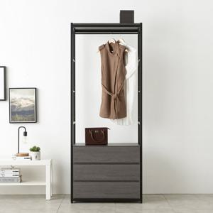 히트가구 [착불배송 상세확인] G5186 시스템 행거 드레스룸 E 800 5colors