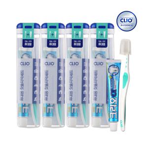 크리오 크리오 센스R 휴대용 치약칫솔 세트 x4개