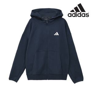 아디다스 아디다스 남성 자켓 퓨처 아이콘 스몰로고 풀집 후디 JW7123