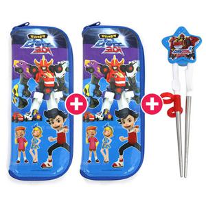 [오키즈] 다이노코어 젓가락케이스세트 [두뇌개발교정스텐-PL054] [M0572]