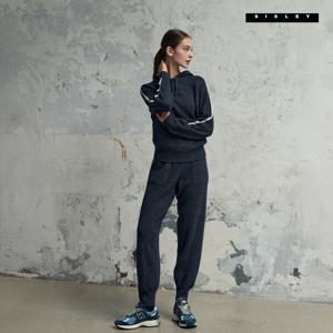 [런칭가 299000원] [SISLEY] 시슬리 울캐시블렌디드 후드 니트 셋업