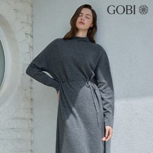 고비(GOBI) 캐시미어100 스트링 원피스