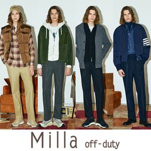 [Milla] 밀라 25FW 남성 코듀로이 기모본딩 팬츠 4종