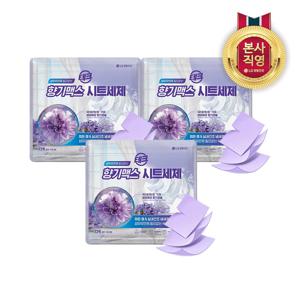 테크 섬유유연제 필요없는 향기맥스 시트세제 12매 x 3개