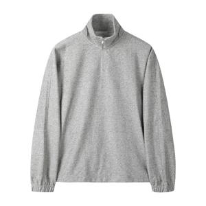 아이보리 하프 집 스웻셔츠 CWTAW24812IVX HD