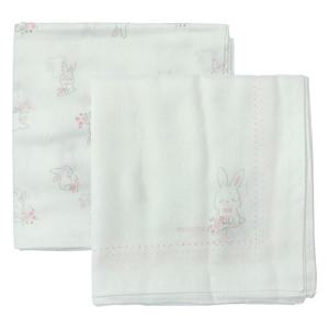 압소바 유아(임신.출산.백일.돌선물) 리본 뱀부 손수건10SET(A2C35902)