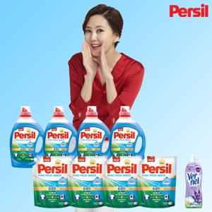 퍼실 퓨어프레쉬 플러스 (일반&드럼겸용) 2.7L x 4통 + 1.8리터 x 4팩 + 버넬 1통