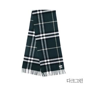 버버리 헤리티지 체크 캐시미어 머플러