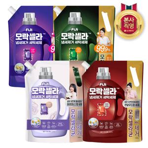 피지 모락셀라 냄새제거 액체세제 일반드럼 겸용 리필 2.3L (4종 택1)