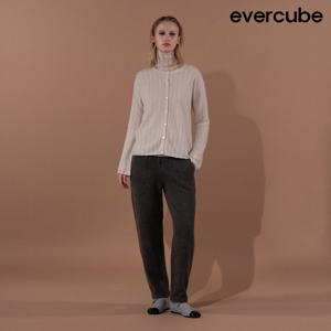 에바큐브 25FW 캐시미어 100 고중량 팬츠