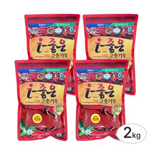 [제철엔] 남안동농협 안동 햇 고춧가루 2kg (500g x 4봉)