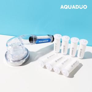 샤워플러스 SF-1000 싱크대수전용 주방필터헤드 핸디 와이드+녹물필터 8ea