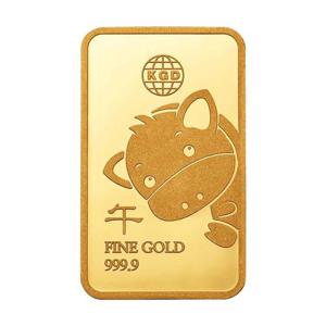 [한국금다이아몬드] 순금 말 골드바 24K 3.75g 999.9 금시세