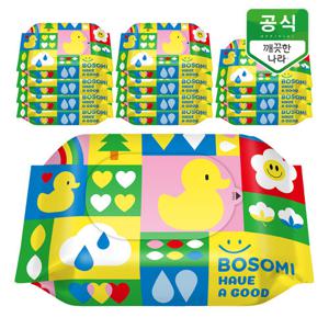 보솜이 펀앤플레이 아기물티슈 휴대용 20매 x 12팩