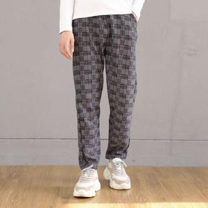 남자 겨울바지 융털 기모바지 일자팬츠 밴딩팬츠 [WB3443F]