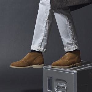★시크릿특가★[엘칸토] 정상가179,000원 남성 스웨이드 데저트 부츠 2.5cm LCMA53I34V