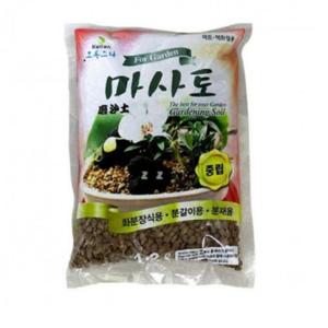 화분장식 분갈이용 마사토(중립) 1.2L 화분흙 텃밭흙