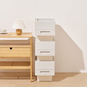 루미 4단조절 오픈도어 리빙박스 소