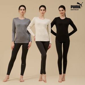 [텐텐][푸마] (1차) 24FW 여성 기능성 기모 웜웨어 3세트 (상하의 6종)