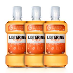 리스테린 내추럴 시트러스 750ml x 3개