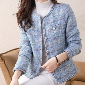 [블랙퀸] 프랜치 진주포켓 트위드자켓 blk001013