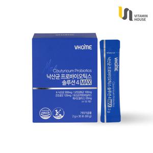 낙산균 프로바이오틱스 솔루션4 MAX 30포 1박스(1개월분)