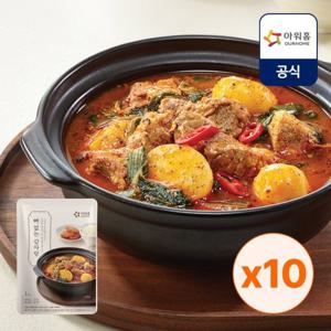 [아워홈] 뼈 없는 감자탕(실온) 400g x 10개