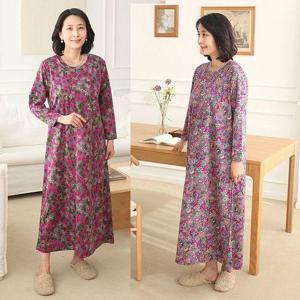 [쉬즈마담]H8557 큰꽃, 잔꽃 겨울 홈드레스 홈드레스 맛집