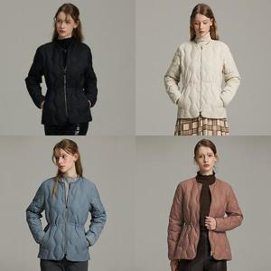 퀼팅경량덕다운점퍼