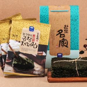 완도명가 갓구워낸곱창재래김 무조미 선물세트3호