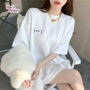 [쉬즈프리티]바크링와플티셔츠