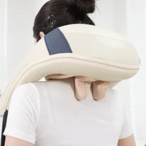 [메디니스]포유넥 무선 온열 목 어깨 승모근 마사지기 MVP-705