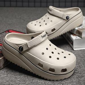 남성 2컬러 경량 에바 슬리퍼 2way 펀칭 샌들 실내화 (WC9DC41)