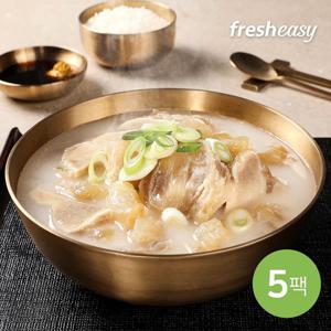 [프레시지] 안일옥 진한도가니탕 650g x5팩
