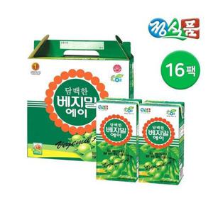 갤러리아_정식품 담백한 베지밀 A(에이) 두유 190ml 16팩
