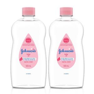 존슨즈 베이비 오일 500ml x 2개