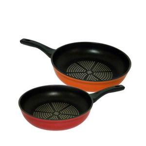 키친아트 하우스쿡 칼라 코팅 후라이팬2종30+32