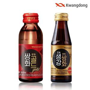 갤러리아_광동 쌍화골드 100ml x 20병 + 진생강쌍화 100ml x 20병