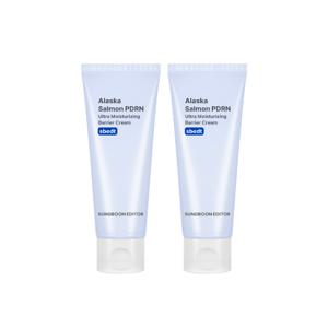 [성분에디터] 알래스카 PDRN 울트라 모이스처라이징 배리어 크림 50ml 2개