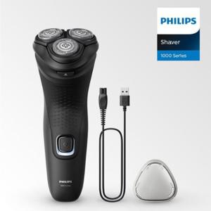 필립스 1000 시리즈 전기면도기 딥 블랙 S1141/00